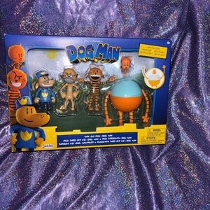 Dog Man Movie Figures